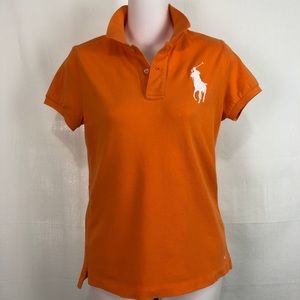 Womens Polo RL Skinny-Fit  Big Pony Polo